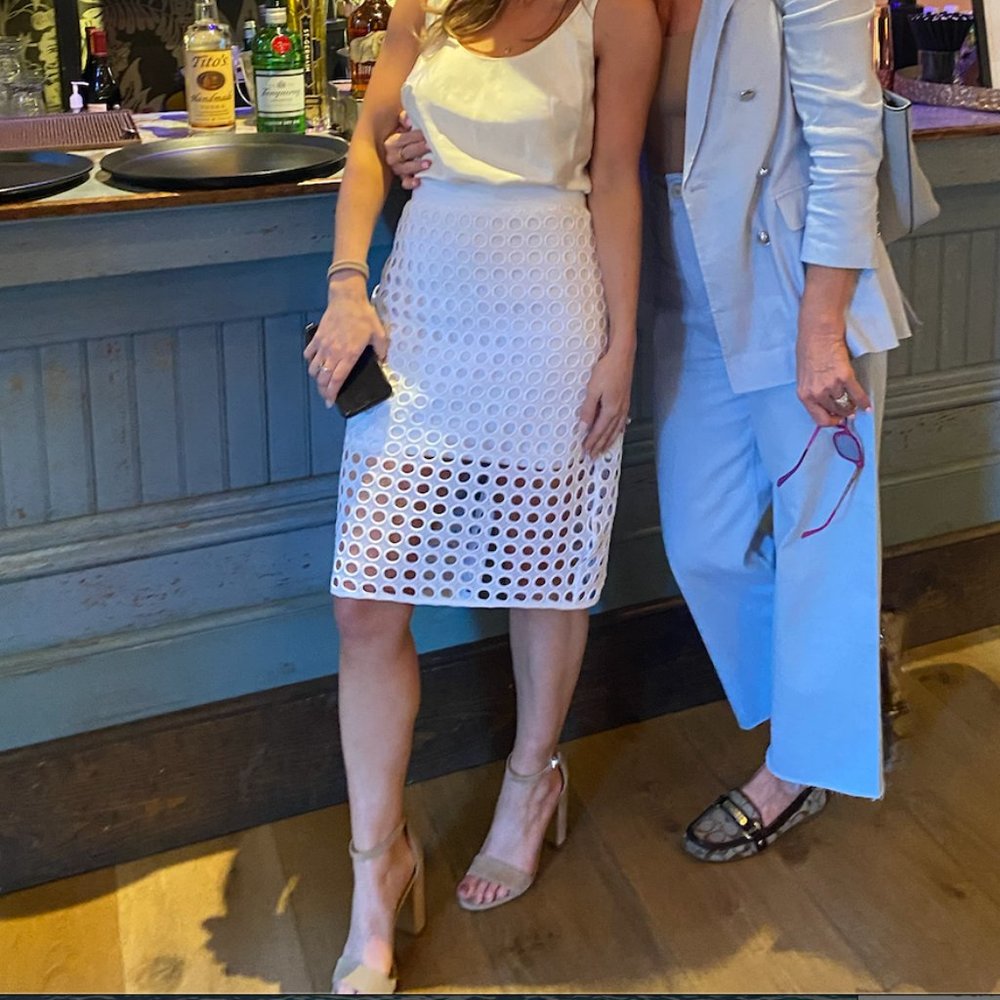 White Banana Republic Skirt